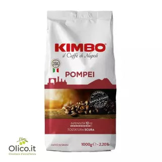 Kimbo Pompei cafea boabe 1 kg - imagine 3