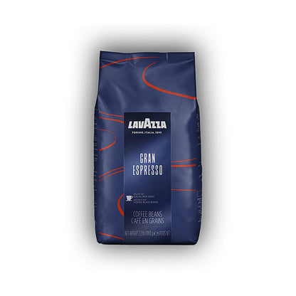 Lavazza Grand Espresso cafea boabe 1 kg – ambalaj original, fundal alb