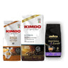 Pachet Espresso Intens – Kimbo Extreme, Lavazza Barista Intenso și Kimbo Barista Intenso, 3 × 1kg cafea boabe